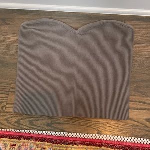 Aritzia Strapless Crop Top